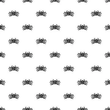 Crab sea animal pattern vector 스톡 일러스트