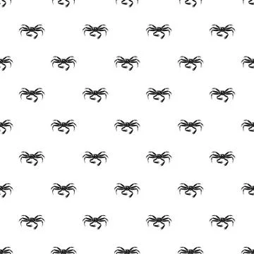 Crab seafood pattern vector イラスト素材