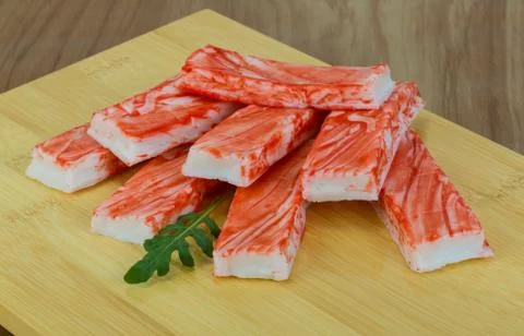 Crab sticks Stock Photos