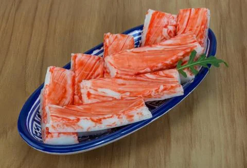 Crab sticks Stock Photos