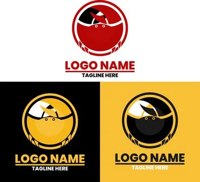 Crab symbol logo, Stock Illustration