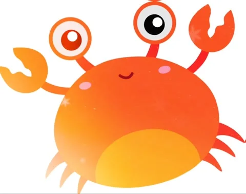 Crab Vector Animation Stock Footage 259675053