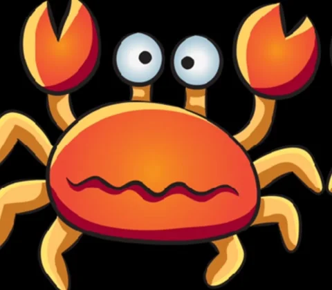 Crab Vector Animation Stock Footage 259675055