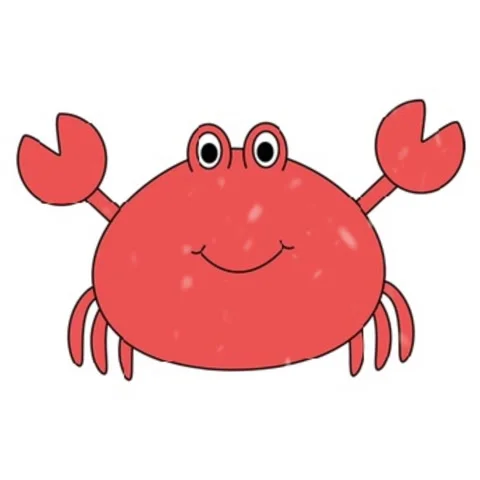 Crab Vector Animation Stock Footage 259675067