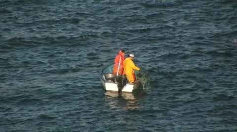 Crabbing b Stock-Footage 95322