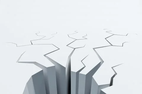 Craced soil Stock Illustration