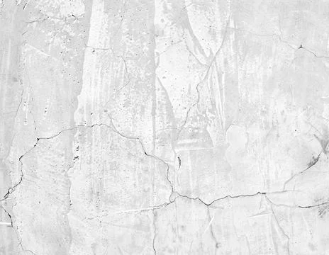 Crack and scratch surface of a concrete wall Stock Photos