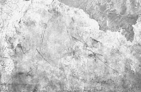 Crack and scratch surface of a concrete wall Stock Photos