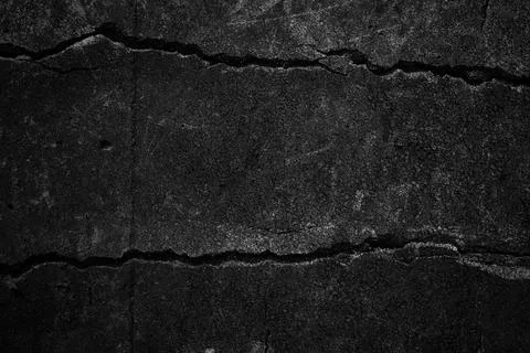 Crack background texture of rough asphalt Stock Photos