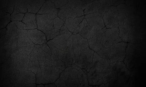 Crack black asphalt texture Illustrazione stock