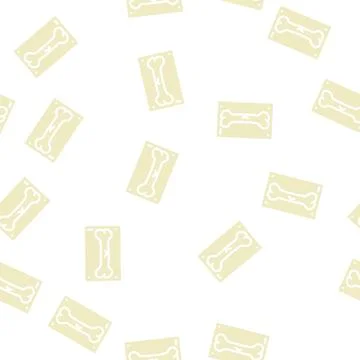 Crack bone x-ray glyph vector seamless pattern イラスト素材