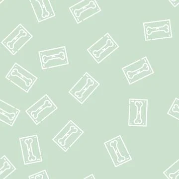 Crack bone x-ray line vector seamless pattern イラスト素材