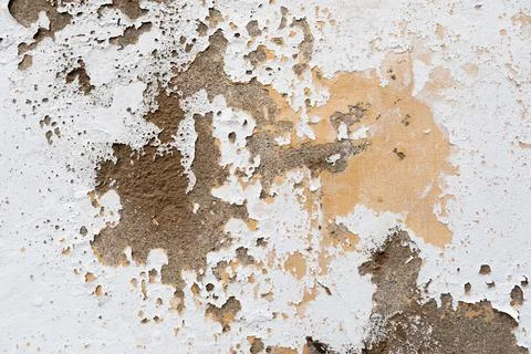 Crack on cement floor Stock Photos
