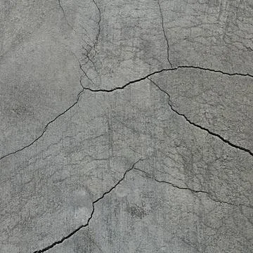 Crack on cement for pattern Stock Photos