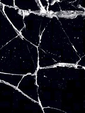 Crack details for texture overlay broken pattern for design Stock Illustration