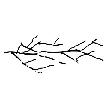Crack effect, simple abstract vector doodle sketch Stock Illustration