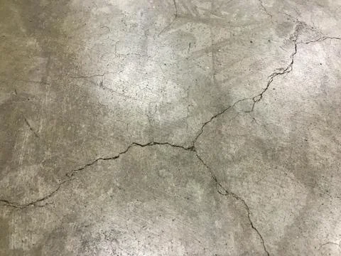 Crack floor Stock Photos