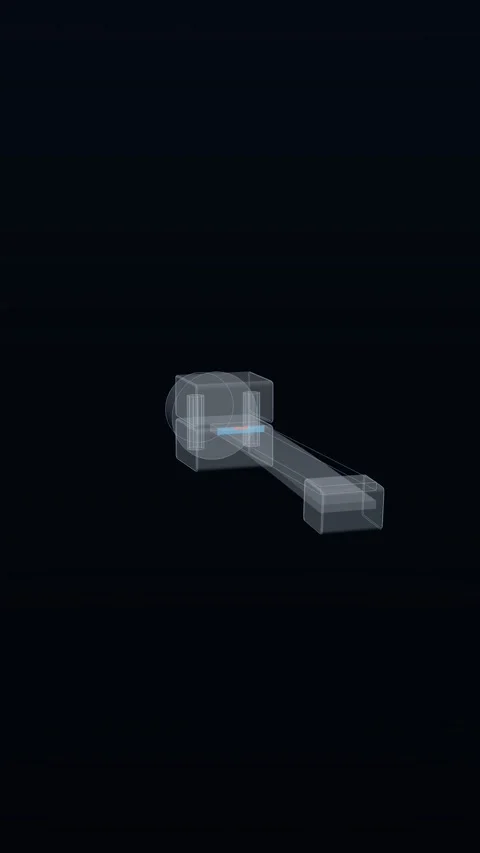A Crack Front Spreads Through The Root Of A Transparent Blade Under Vibration Stock Footage 344373952