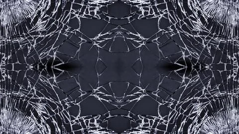 Crack on the glass. Broken screen. Broken phone. Cracked glass background. .. Stock Photos
