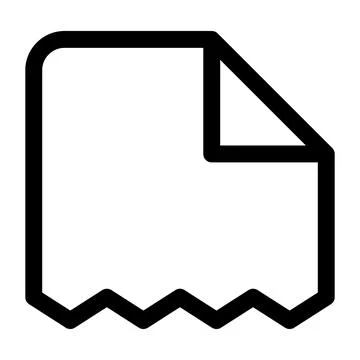 Crack line icon vector illustration isolated on white background Stock Illustration