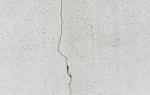 Crack on a rough surface pattern texture background Foto stock