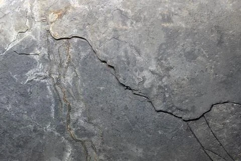 Crack of stone floor for texture background Stock Photos