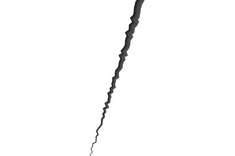 Crack in surface background Stock Illustration