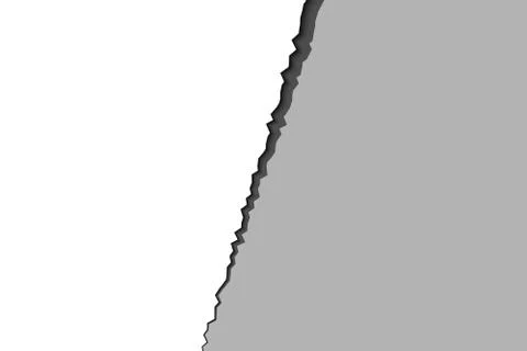 Crack in surface background Stock Illustration