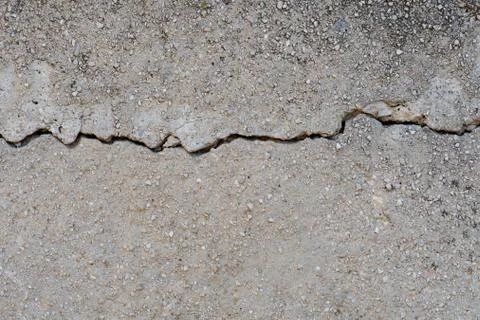 Crack in the wall, drought Stock Photos