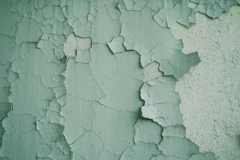 A crack of the wall made through time Stock-Fotos