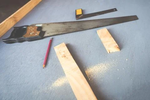 Crack woods with tools Stock Photos