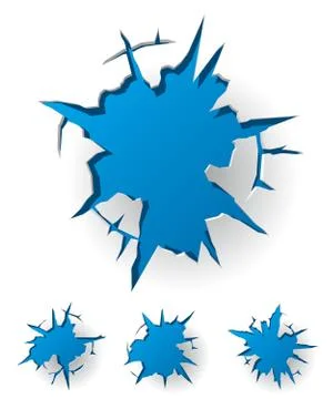 Cracked background Stock-Illustration