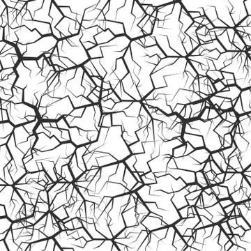 Cracked background illustration Stock Illustration