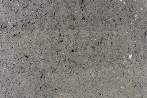 Cracked basalt stone texture background, grey volcanic lava paving slabs Stock Photos