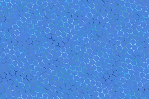 Cracked blue paint surface with small white lines and textures Stock Illustration