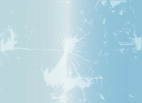 Cracked Blue Sky Background Stock Illustration
