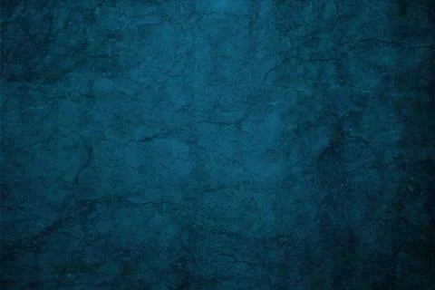 Cracked blue wall Stock Photos