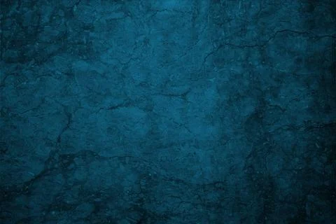 Cracked blue wall Stock Photos