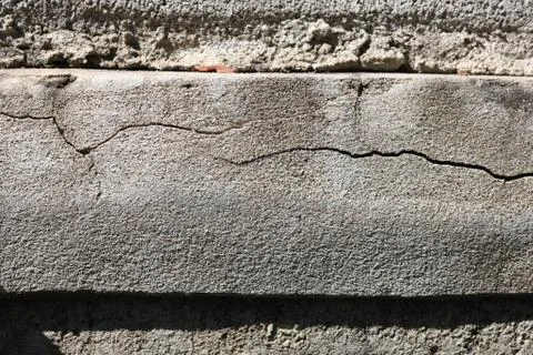 Cracked cement background Foto stock