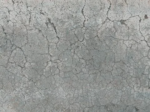 Cracked Cement Wall Texture Pattern Background Stock Photos