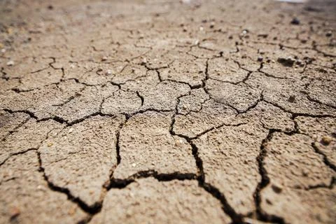 Cracked clay Stock Photos