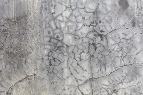 Cracked concrete background Stock Photos