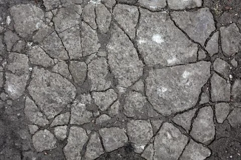 Cracked concrete texture background Foto stock