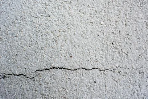 Cracked concrete wall Fotos Stock