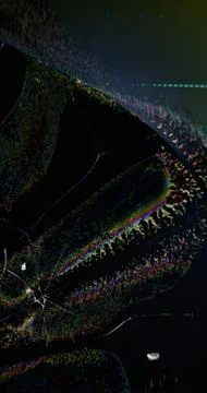 Cracked display glitch background glow failure イラスト素材