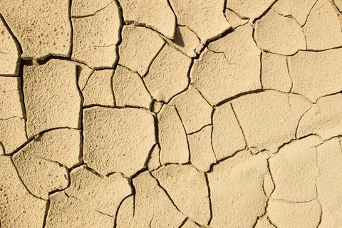 Cracked dried mud Stock Photos