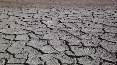 Cracked dry earth 库存影片 94847672