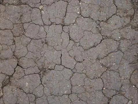 Cracked Dry Ground Surface Texture Stock Photos