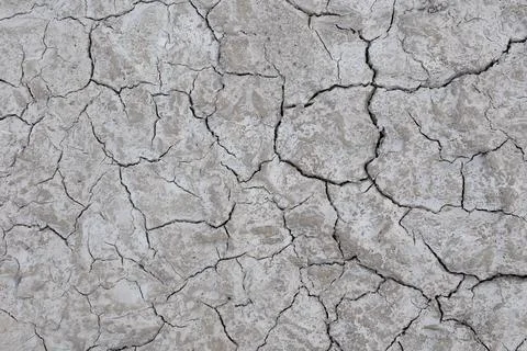 Cracked Dry Mud Texture Background for Climate Change, Drought, and Skin De.. Stock-Fotos