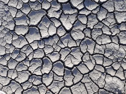 Cracked earth background Stock Photos